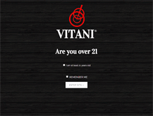 Tablet Screenshot of drinkvitani.com